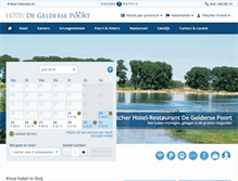 Tablet Screenshot of hoteldegeldersepoort.nl